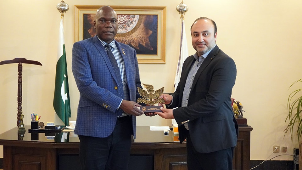 A delegation from the Kenya High Commission in Islamabad visited USKT
